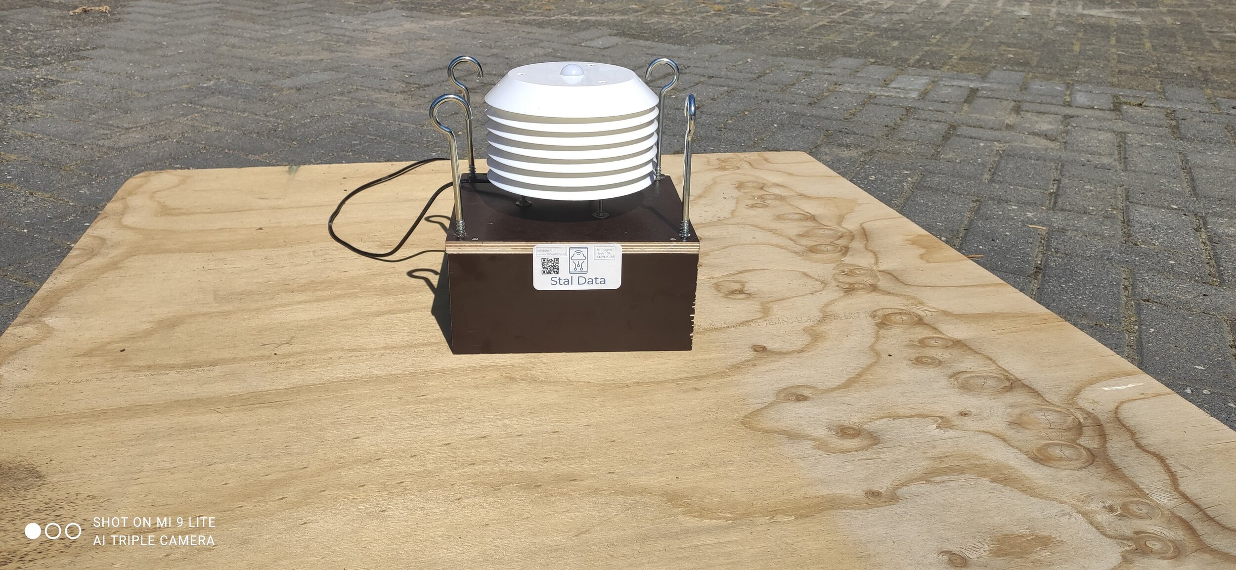Sensoren en databekabeling
